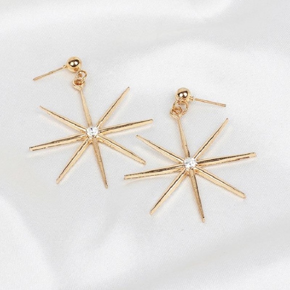 3/$30 North Star Dangle Earrings - Picture 2 of 3